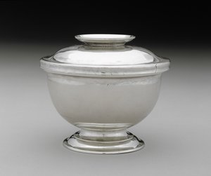 Suikerschaal, ca. 1745-1775 door Myer Myers