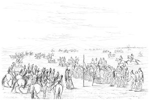 Inheemse Amerikaanse paardenrace, 1841