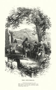 William Wordsworth: The Excursion door Myles Birket (after) Foster
