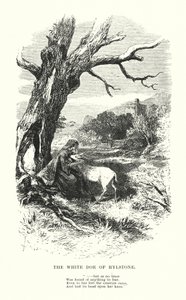 William Wordsworth: The White Doe of Rylstone door Myles Birket (after) Foster
