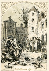 Anglo-Normandische Carol. door Myles Birket Foster