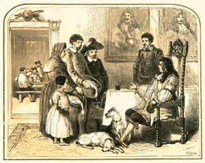 Vrolijk Kerstfeest door Myles Birket Foster