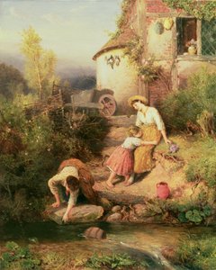 De Beek door Myles Birket Foster