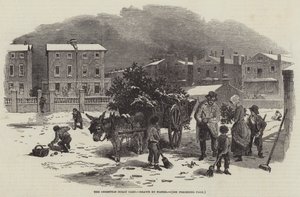De Kerst Hulstkar door Myles Birket Foster