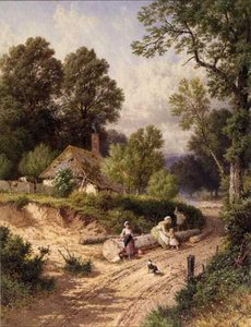 De Groene Laan door Myles Birket Foster