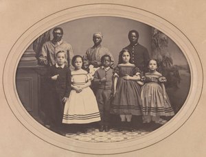 Geëmancipeerde Slaven Gebracht uit Louisiana door Kolonel George H. Banks door Myron H. Kimball
