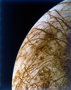 Europa van Voyager 2, 9 juli 1979 door NASA Images