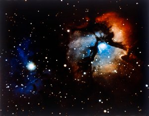 Trifidnevel in het sterrenbeeld Boogschutter door NASA Images