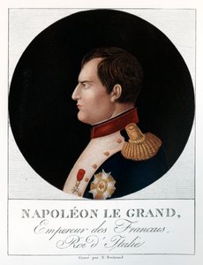 Keizer Napoleon Bonaparte, 1769-1821, 1912 door N. Bertrand