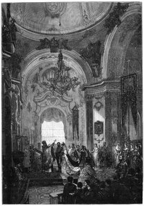 Huwelijk van de Hertog en Hertogin van Edinburgh, 23 januari 1874, 1900 door N. Chevalier