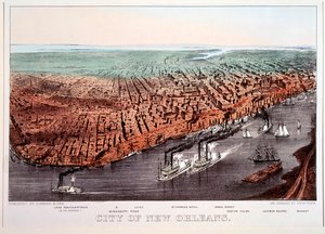  door N. and Ives J.M. (1824-95) Currier