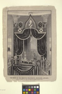 Lichaam van de martelaar president, Abraham Lincoln