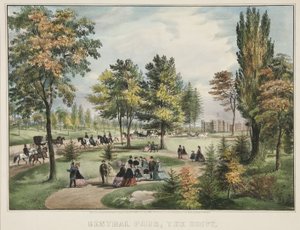 Central Park - De rit door Currier and Ives