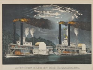 Middernachtrace op de Mississippi