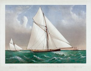 De Cutter Genesta door Currier & Ives