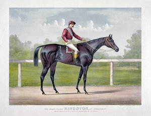 De Grote Racer Kingston door Spendthrift door Currier & Ives door Currier and Ives