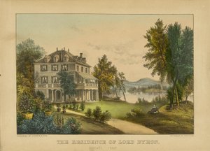 De residentie van Lord Byron