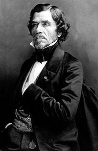 Eugène Delacroix (1798-1863) Franse schilder, foto door Nadar