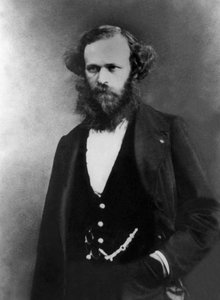 Arsene Houssaye (1815-1896) Franse schrijver, gefotografeerd door Gaspard Felix Tournachon alias Felix Nadar (1820-1910) door Nadar