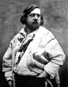 Franse dichter Theophile Gautier, gefotografeerd door Nadar, c.1854-1855 door Nadar
