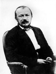 Gerard de Nerval (1808-1855) Franse romanschrijver, foto uit Disderi Album (nr.16 pagina 9)