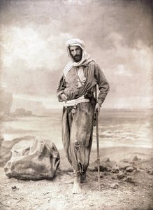 Pierre Savorgnan de Brazza (1852-1905) Franse ontdekkingsreiziger, foto door Gaspard-Felix Tournachon aka Nadar