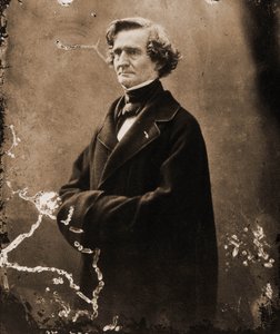 Portret van Hector Berlioz, muzikant 1803-1869 (foto)