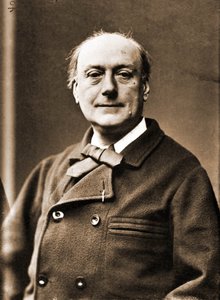 Portret van Theodore de Banville, dichter door Nadar