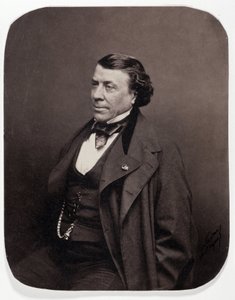 Portret van de Franse chirurg Philippe Ricord (1800-1889)
