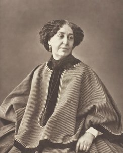 Georges Sand geboren Amantine Lucile Aurore Dupin, Franse romanschrijver, 1804-1876