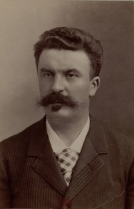 Guy de Maupassant - fotografie door Atelier Nadar door Nadar