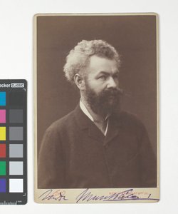 Mihály von Munkácsy (eigenlijk Michael Leo Lieb, 1844-1900), schilder (gesigneerd)