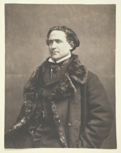 Portret van La Fontaine door Nadar
