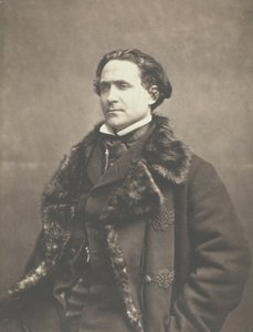 Portret van La Fontaine, c. 1854-1860 door Nadar