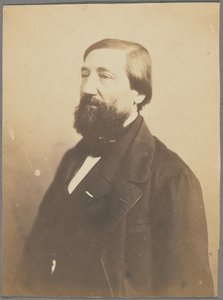 Ed[mond] Thierry, journalist door Nadar [Gaspard Félix Tournachon]