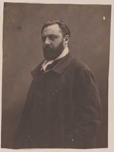 P[ierre] Petroz, zoon van Dr. Petroz, kunstcriticus door Nadar [Gaspard Félix Tournachon]