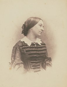 [Portret van onbekende vrouw]. door Nadar [Gaspard Félix Tournachon]