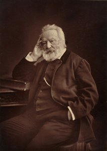 Victor Hugo door Nadar [Gaspard Félix Tournachon]