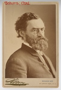 Carl Schurz door Napoleon Sarony