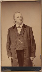 Henry Ward Beecher door Napoleon Sarony