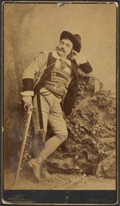 Maurice Barrymore door Napoleon Sarony