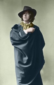 Oscar Wilde (1854 - 1900) rond 1882 (foto) door Napoleon Sarony