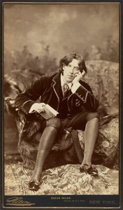 Oscar Wilde, 1882 door Napoleon Sarony
