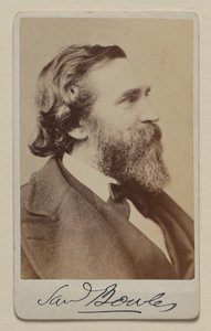 Samuel Bowles II door Napoleon Sarony