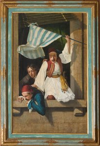 Scène van de Griekse Revolutie