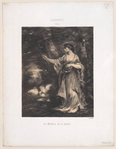 Les Maléfices de la Beauté door Narcisse Virgile Diaz de la Peña