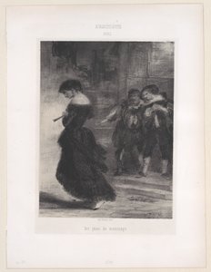 De vreugden van de leugen, 1830-76 door Narcisse Virgile Diaz de la Peña
