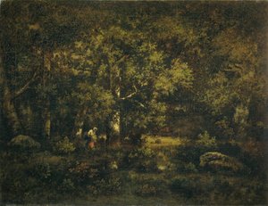 Het bos van Fontainebleau