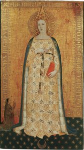 Vierge parturiente, Virgo paritura door Nardo di Cione Orcagna