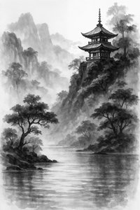 Misty Mountain-pagode